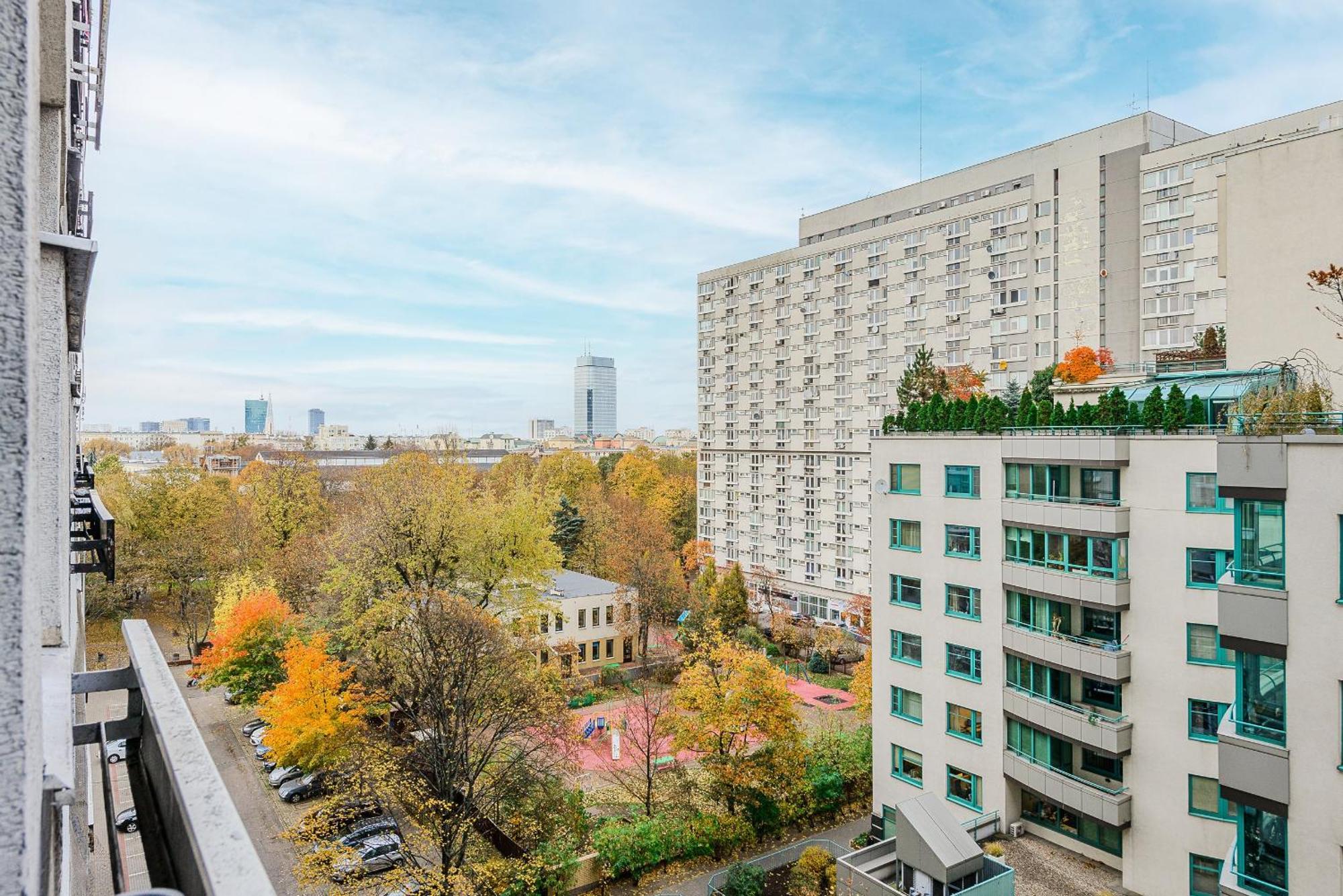 Grzybowska P&O Serviced Apartments Warschau Exterior foto