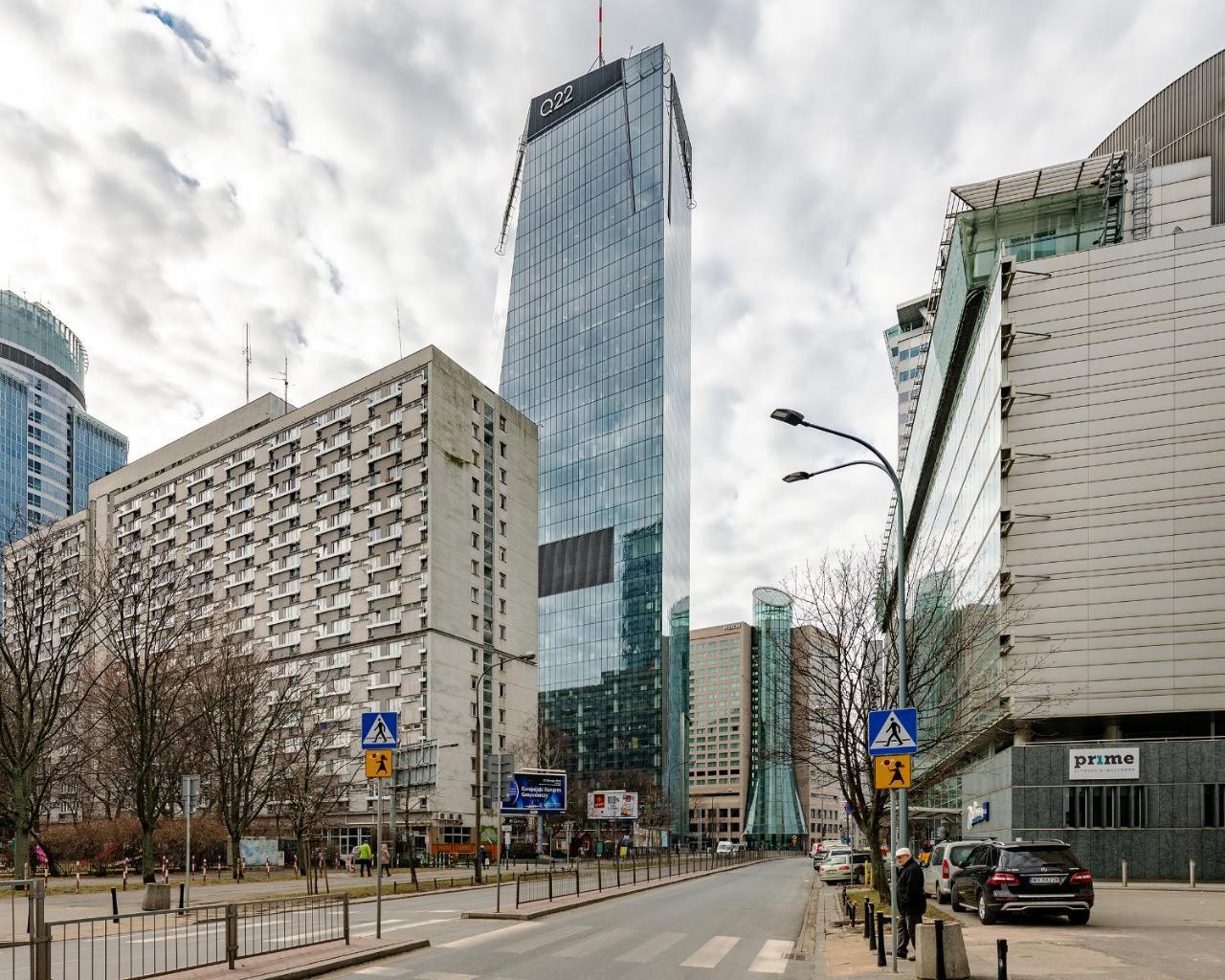 Grzybowska P&O Serviced Apartments Warschau Exterior foto